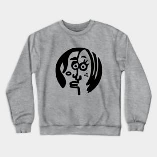 Round Face Collection Crewneck Sweatshirt